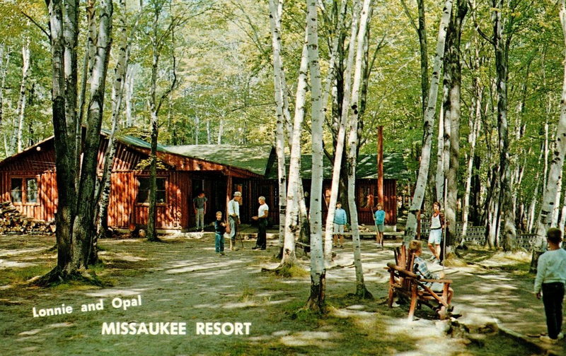 Missaukee Resort - Vintage Postcard (newer photo)